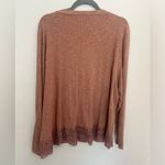 Self Esteem  Mauve Brown Button Crochet Trim Cardigan Size 3x Photo 7