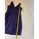 Donna Ricco NWT Dress Purple V-Neck Sleeveless Knee Length Sheath Career Size 12 Photo 3
