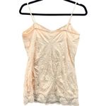 Maurice's Y2K Teens Lace Cami Medium Cream Y2K Adjustable Crinkle Fabric Tunic Length‎ Photo 1
