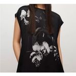 ALLSAINTS NWT All Saints Gian Kosumoso Dress Black Floral Sz 0 $329 Photo 7