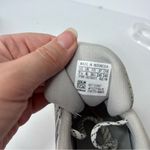 Adidas Cloudfoam grey navy blue & pink athletic shoes men's 7.5 women’s 9 Photo 7