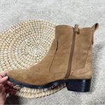 ZARA Trafaluc Women’s Suede Ankle Boots Booties in Light Brown 38/US 7.5 Photo 8