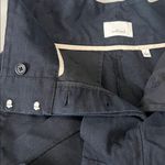 Aritzia Wilfred Cotton/Linen High Waist Shorts Black Size 4 Photo 4