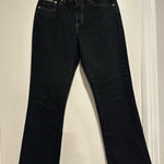 Calvin Klein Jeans NWOT Calvin Klein Y2k Jeans Sz:4 Easy Fit High Rise Mom Black Denim Straight Leg Photo 0