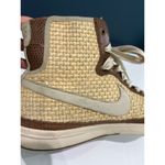 Nike  Women’s Vintage Blazer Tan Raffia Woven Mid Top Sneakers Sz 9 Photo 7