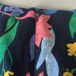 J.Crew  Navy Floral Dress Women’s Size 10 Floral basketweave square-neck dress Photo 6