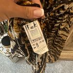 Dolce & Gabbana  Animal Print Sleeveless Blouse Photo 4