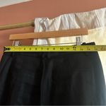 J.Crew J. Crew Wide-leg Pleated Twill Trouser Dress Pants Career Black Old Money NWT 6 Photo 8