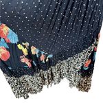 Free People  Bare It All Low Back Tassel Maxi Dress in Black Mixed Floral Photo 5