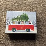 Jingle Joy Gold Plated Christmas Santa Dog Dangle Earrings Photo 3