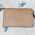 Michael Kors Gold-Studded Beige Tan Leather Wristlet Photo 2