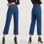 7 For All Mankind  Cropped Trouser Jeans Avant Rinse Size 26 Photo 1