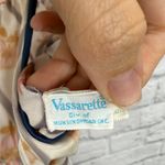 Vassarette Vintage Nightgown Robe Set Babydoll Short Size S Blue Floral Nylon Photo 4