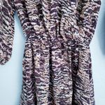 Joie ‎ Abstract Long Sleeve Dress Photo 4