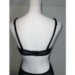 Women’s Black Lace Chemise Slip Dress Babydoll Medium Photo 5