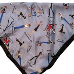 NWT, Rare Vintage The Girls Helen Welsh Designer 100% Silk Scarf, 21” square Black Photo 11