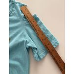 Jess & Jane Daisy Top Size M Blue Cold Shoulder Floral Asymmetrical Bumblebee Size M Photo 11