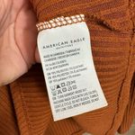American Eagle  Soft & Sexy Rust Orange Ribbed Long Sleeve Fall XL Photo 4