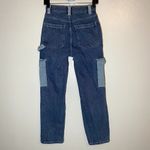 PacSun  Two-Tone Patchwork 90s Pants Baggy Cargo Skate Carpenter High Rise 24" Photo 5