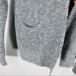 Cotton Emporium  Lt Grey Open Front Cardigan XS Photo 2