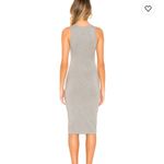superdown  Chanse Slit Midi Dress Heather Grey Photo 1