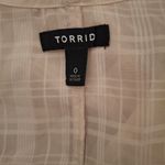 Torrid  Sz 0 Elegant Cream Women's Kimono Photo 10