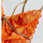 Victoria's Secret Very Sexy Sheer Lacy Orange Leopard Cami 2007 XS Photo 3