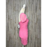 Princess Polly NWT  Women's Size 8 Pink Charvi Ruched Mini Dress Party Dress‎ Photo 5