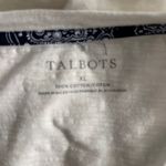 Talbots Womans Shirt Size XL Long Sleeve Preppy Casual Basic Summer Soft Comfy Photo 4