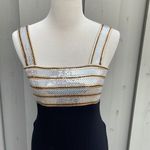 St. John  COUTURE by Marie Gray Santana Knit Black Sequined Evening Gown Size 6 Photo 5