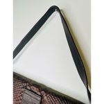 DONALD J PLINER Dark Brown Crocodile Embossed Snap Closure Shoulder Handbag Photo 5