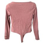 PINK - Victoria's Secret Victoria's Secret PINK Long Sleeve Bodysuit Photo 4