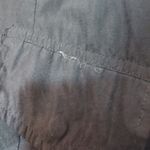 Brandy Melville Lightweight Windbreaker Black Zip Up Hooded Cropped Jacket Photo 7