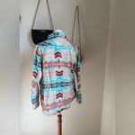 ROCK & ROLL Denim Western Shirt Jacket, Size Medium Blue Photo 3