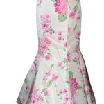 Sherri Hill NWT Pink Ivory Floral Skirt Photo 0