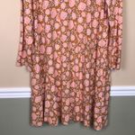 Old Navy  Women’s Boho Floral Bird Print Long Sleeve Shift Shirt Dress Photo 2