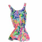 Lilly Pulitzer Rina Romper in Exotic Garden Size Small Photo 3