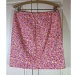 Talbots Petites Geometric Pencil Skirt Size 6P Office Professional Church Preppy Photo 2
