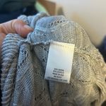 Dress Barn  Gray Knit Ruffle Sweater Vest Photo 3