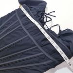 House Of CB  Gianna Corset Silk Long Sleeves Mini Dress Cocktail Party Date Night Photo 8