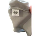 Acrobat 100% Silk Blouse Silver Size S Photo 3