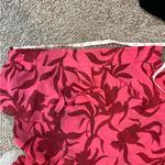 MISA Los Angeles Kalani Skirt Graphic Floral Pink Red Midi Skirt Small Photo 8