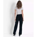 DKNY  High-Rise Wide-Leg Velvet Cargo Pants Size Large Photo 1