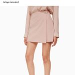 Babaton  Soft Pink Mini Skirt Photo 1