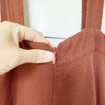 Wild Honey Rust Overall Jumpsuit Photo 5