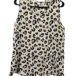 Buddy Love Sleeveless Animal Print Lightweight Blouse Tank Womens Large Photo 11