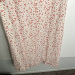 Ganni Printed Georgette Button-Front Slip Dress in Egret Womens Midi Size Small Photo 13