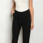 Black Tie Pants L Size L Photo 1