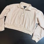 Victoria's Secret  Beige crop sweatshirt Photo 0