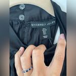 Sincerely Jules New with tags  black dress tank with high neck size large Photo 5